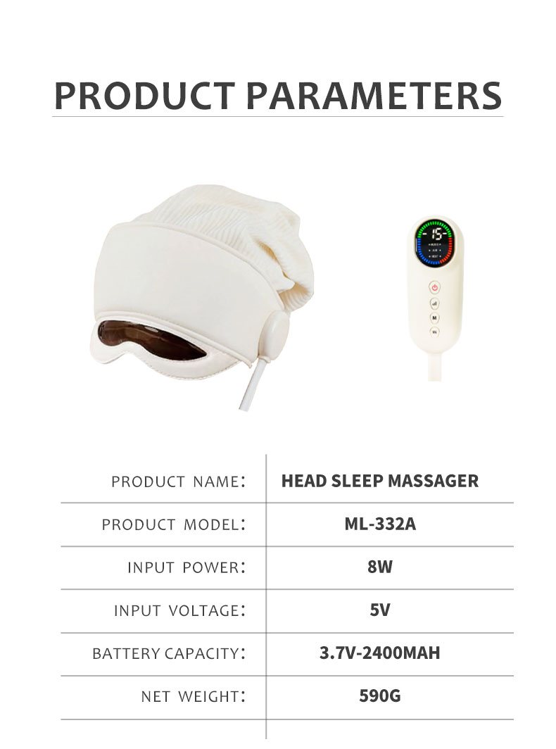 ML-332 Head & Eye Massager product details