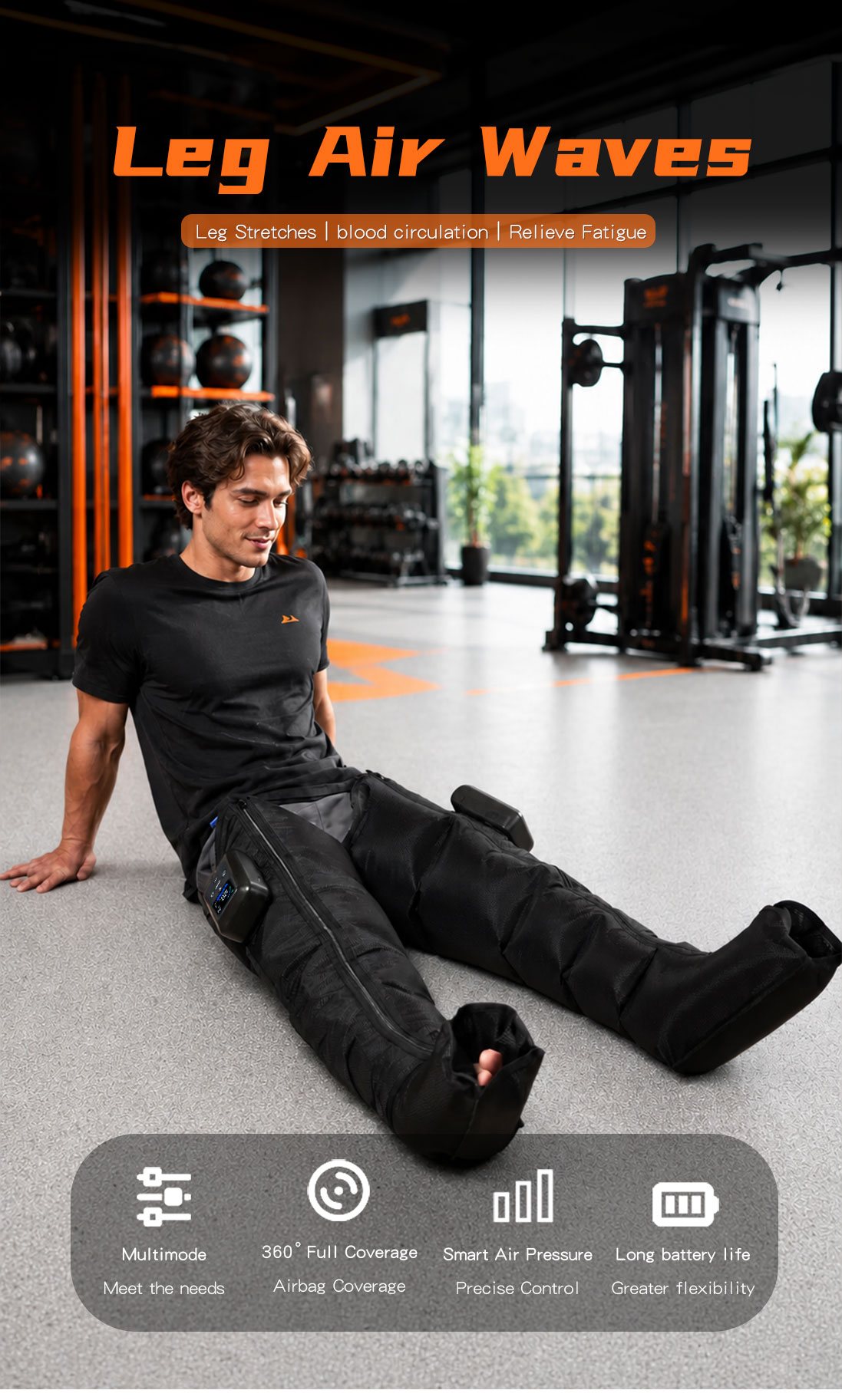 ML-371 ProMax Leg Air Compression System product details