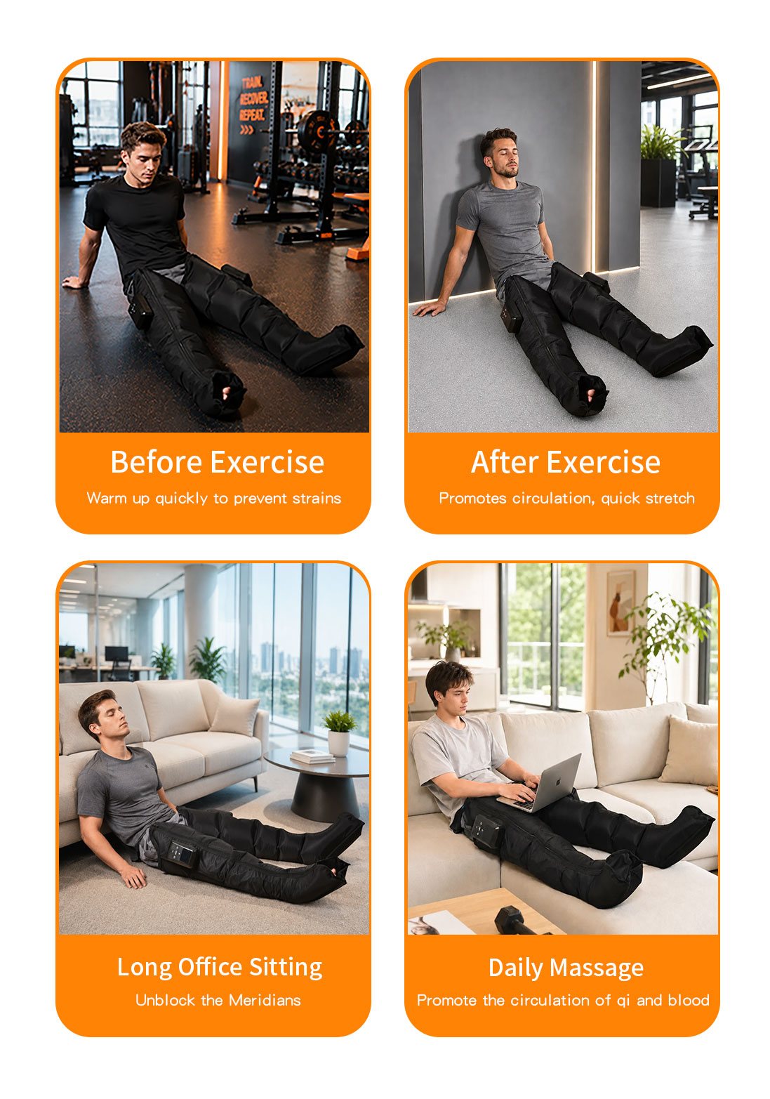 ML-371 ProMax Leg Air Compression System product details