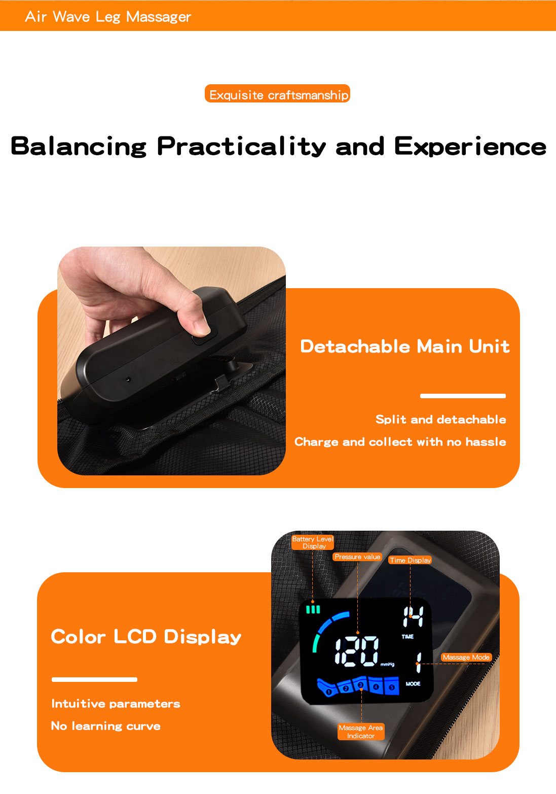ML-371 ProMax Leg Air Compression System product details